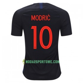 Koszulka Chorwacja Modrić 10 Mistrzostwa Świata 2018 Wyjazdowe Stroje Piłkarskie